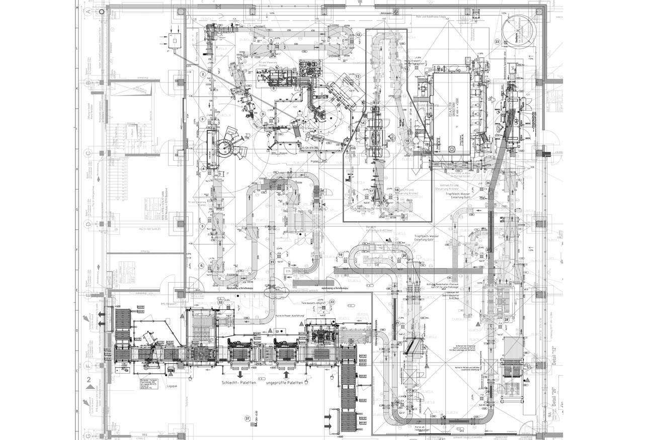 BMS dry part for filling lines